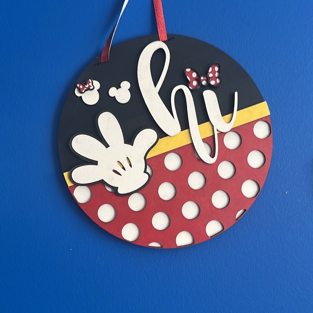 Hi Polka Dots Wall Hanging